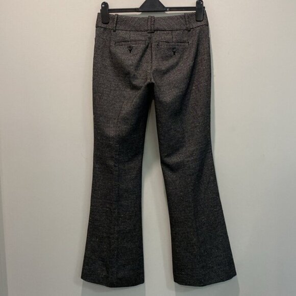 Club Monaco Black Flare Pants Trousers Size 4 - Picture 7 of 12